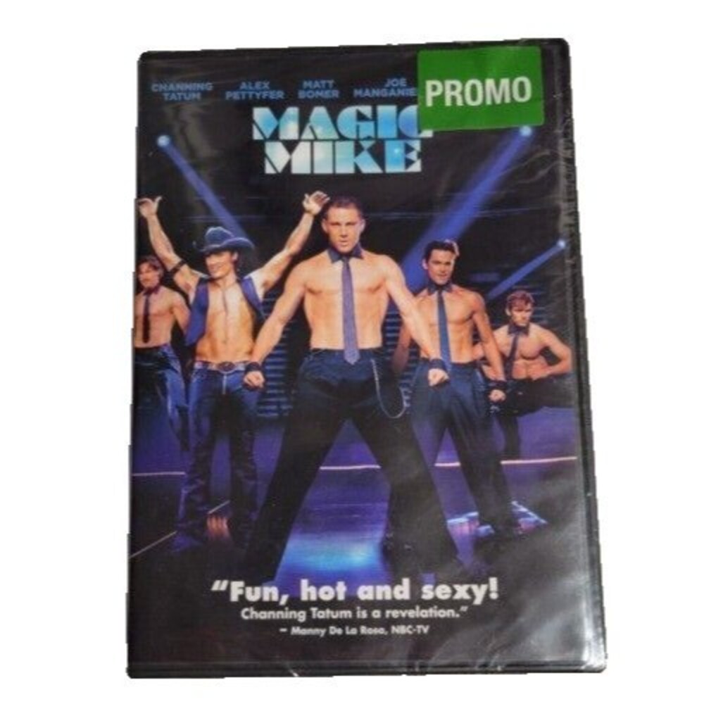 MAGIC MIKE DVD Movie NEW Sealed Channing Tatum Widescreen Promo 2012 Warner Bros